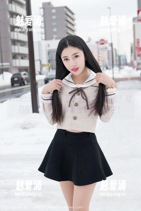 MiStar魅妍社 - 无圣光也能撩到我！绯月樱_Cherry泳装合集横空出世！