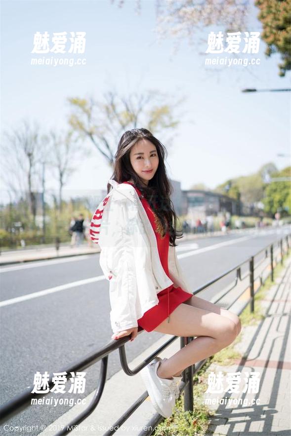 MiStar魅妍社 - 点开这组芝芝Booty的免费套装图片，你的心会扑通扑通的！