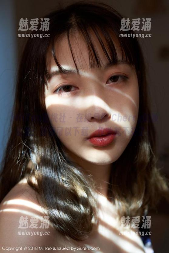 MiiTao蜜桃社 - 在绯月樱-Cherry的教室里：原图可以下载，作业就不交了！