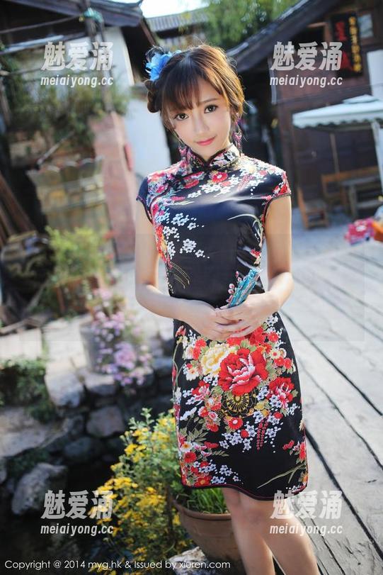 MyGirl美媛馆 - 李七喜泳衣图册：不敢迅速翻页，以免诚心诚意的心跳引发心脏病，哈哈！