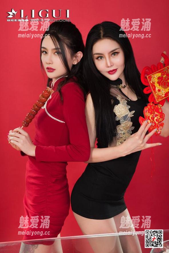 丽柜 - 在阳阳的图库中，轻解罗裳，丝莲诱惑，一不小心看得我blush！