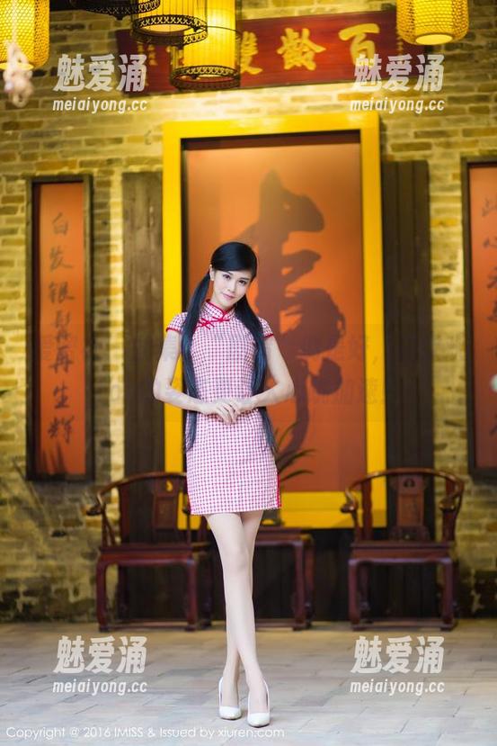 爱蜜社 - 图集：“剧情”倒是好，江欢欢fon的姿态更让人心跳加速！