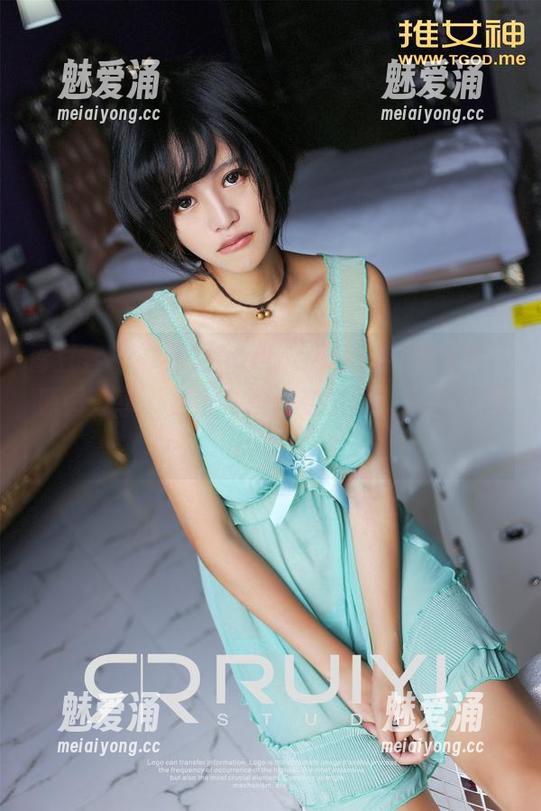 青豆客 - 岑苑之barbiebaby白丝大片：原图分享，穿上它瞬间变女神，连我都想试试！